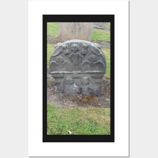 Gravestone, Linlithgow Palace, Scotland Posters and Art